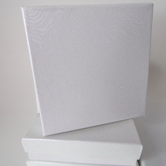 Jewelry Packing Boxes For necklaces & Bracelets White Cotton Inserts 13 Piece - Picture 2 of 4